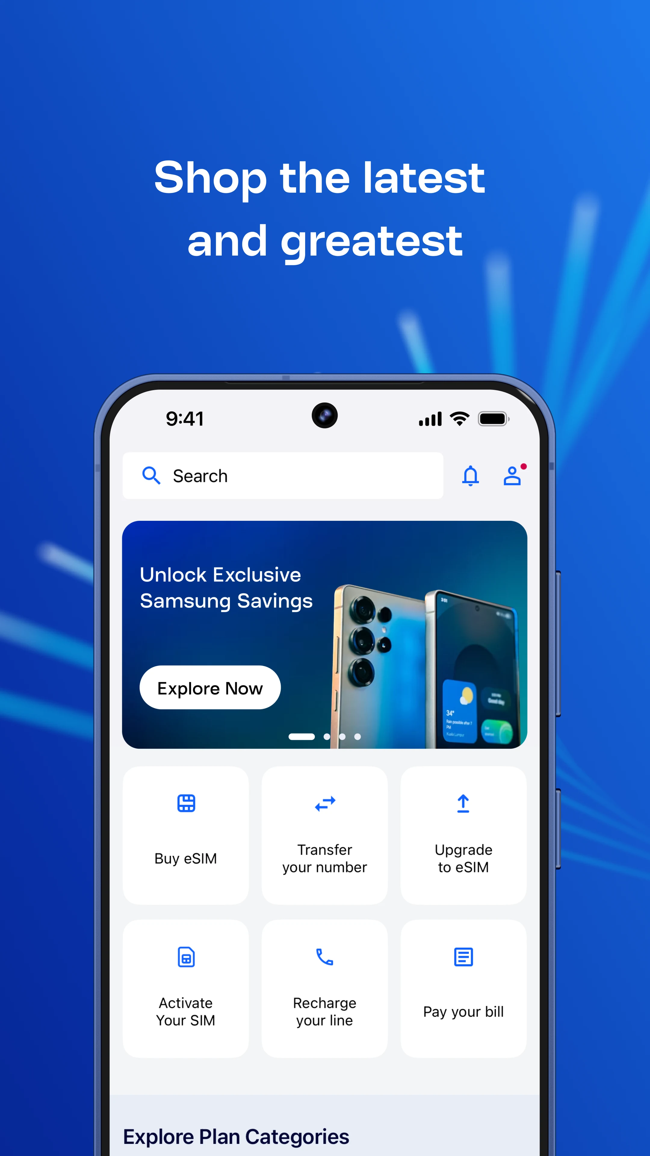 Mobily App screenshot
